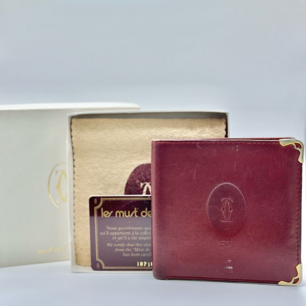 Vintage Men’s Cartier Bifold Wallet